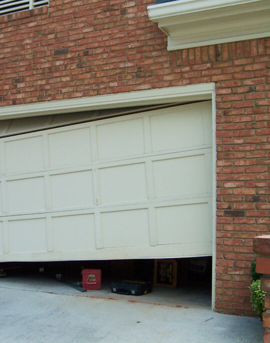 White Garage Door