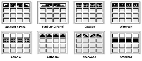 window-styles garage door